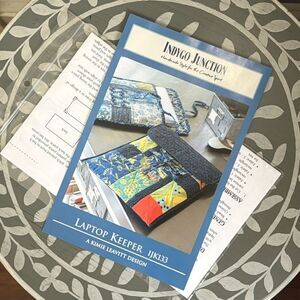 Laptop Keeper Pattern by Kimie Leavitt Design for Indygo Junction NWT